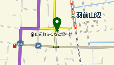 きらやか銀行山辺支店の地図画像