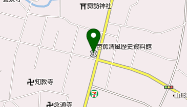 山形銀行尾花沢支店の地図画像