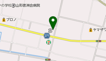 山形銀行城南支店の地図画像