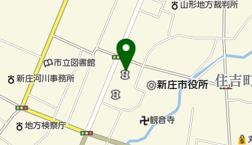 山形銀行新庄支店の地図画像