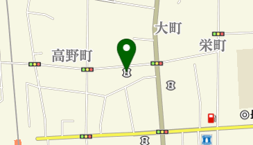 米沢信用金庫長井支店の地図画像