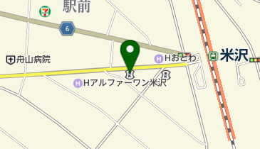 米沢信用金庫東支店の地図画像