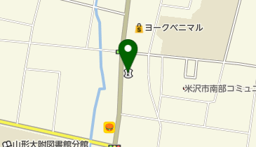 米沢信用金庫南支店の地図画像