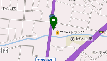 米沢信用金庫山形支店の地図画像