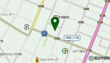 鶴岡信用金庫戸野町支店の地図画像