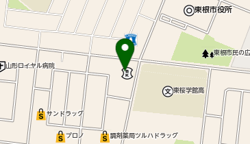 新庄信用金庫東根支店の地図画像