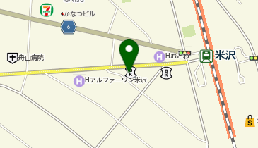 米沢信用金庫通町支店の地図画像