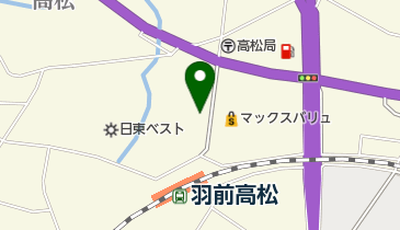 JAさがえ西村山寒河江西支所の地図画像