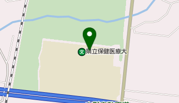 山形県立保健医療大学の地図画像