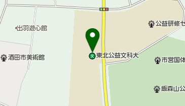 私立東北公益文科大学の地図画像