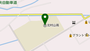 山形県立北村山高校の地図画像
