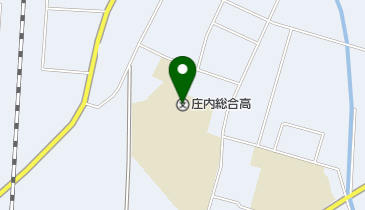山形県立庄内総合高校の地図画像