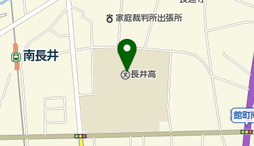 山形県立長井高校の地図画像