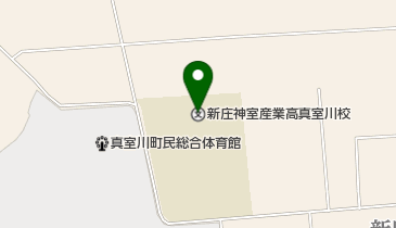 山形県立新庄神室産業高校真室川校の地図画像