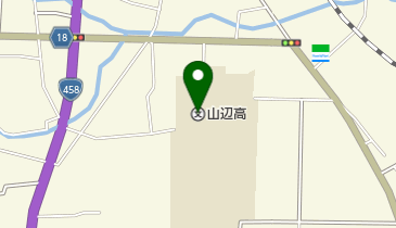 山形県立山辺高校の地図画像