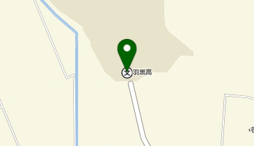 私立羽黒高校の地図画像