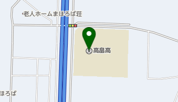 山形県立高畠高校の地図画像