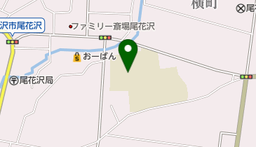 尾花沢市立尾花沢中学校の地図画像