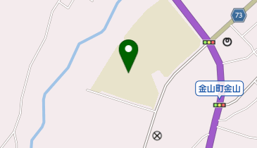 金山町立金山中学校の地図画像