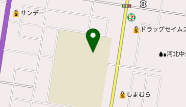 河北町立河北中学校の地図画像