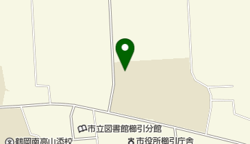 鶴岡市立櫛引中学校の地図画像