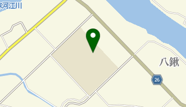 寒河江市立陵西中学校の地図画像