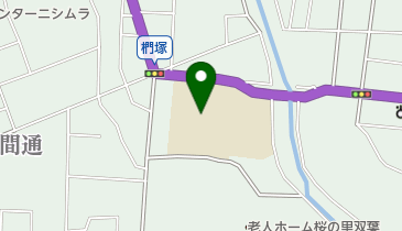 南陽市立赤湯中学校の地図画像