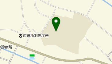 鶴岡市立羽黒中学校の地図画像