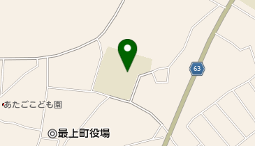 最上町立最上中学校の地図画像