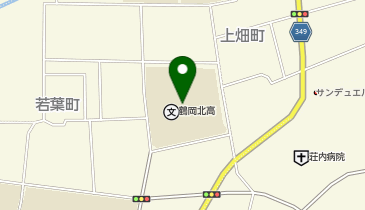 山形県立致道館中学校の地図画像