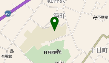 上山市立上山小学校の地図画像