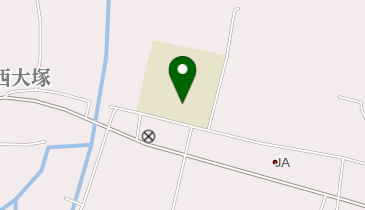 川西町立大塚小学校の地図画像