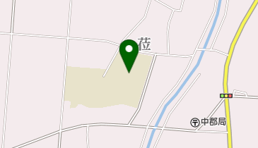 川西町立中郡小学校の地図画像