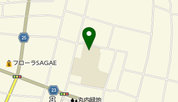 寒河江市立寒河江小学校の地図画像