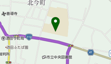 酒田市立琢成小学校の地図画像