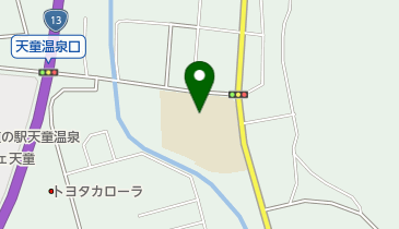 天童市立津山小学校の地図画像