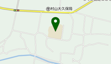 村山市立大久保小学校の地図画像