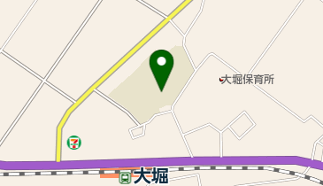 最上町立大堀小学校の地図画像