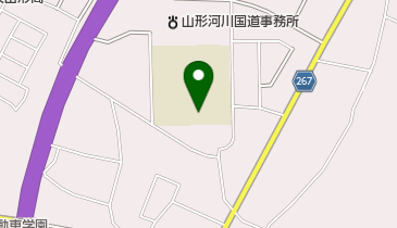 山形市立蔵王第一小学校の地図画像
