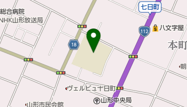 山形市立第一小学校の地図画像