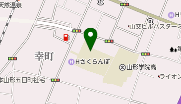 山形市立第二小学校の地図画像