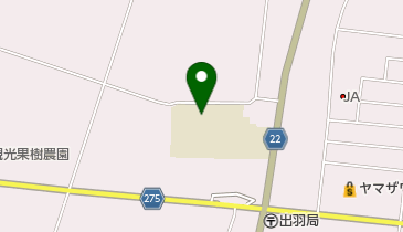 山形市立出羽小学校の地図画像