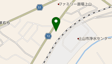 上山幼稚園の地図画像