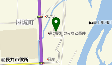 長井めぐみ幼稚園の地図画像