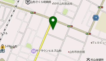 認定こども園山形聖マリアこども園の地図画像
