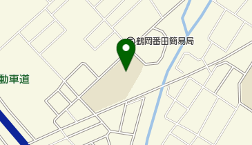 山形県立鶴岡高等養護学校の地図画像