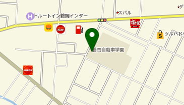 鶴岡自動車学園の地図画像