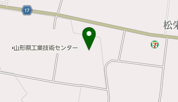 山形県立産業技術短期大学校の地図画像