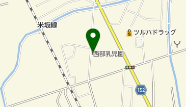 西部乳児園の地図画像