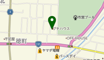 プチハウスの地図画像